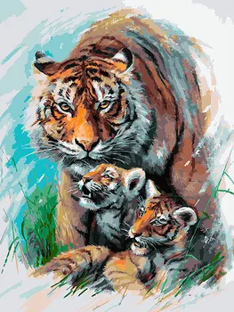 

Painting on canvas 30x40 cm "try to come" Snow White 270-as