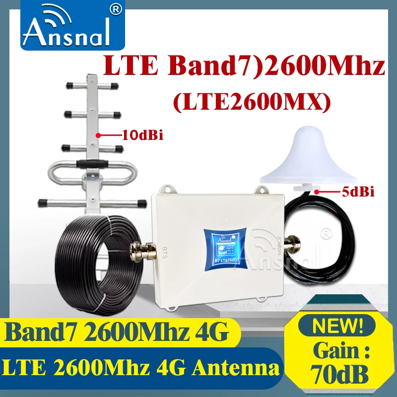 GSM Repeater 2G 3G 4G 900 1800 2100 2600 LTE