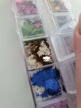 Diy-Tips Nail-Art-Decorations Glitter Sequins Butterfly-Shape Charm Manicure Holographic