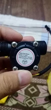 Sensor de flujo de agua, medidor de flujo líquido Sensor de flujo de Hall Control de agua 1-30L/min 2.0MPa, interruptor de YF-S201, DC 5-18V