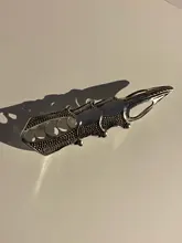 Docona-Anillos Midi Punk para mujer, armadura de Calavera, oro gótico, anillo ajustable de aleación, joyería de fiesta