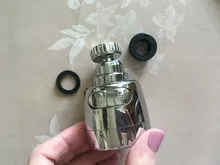 Grifo del difusor de agua Aireador de grifo de ahorro giratorio, filtro de boquilla, cabezal giratorio, de la llave burbujeador, 360