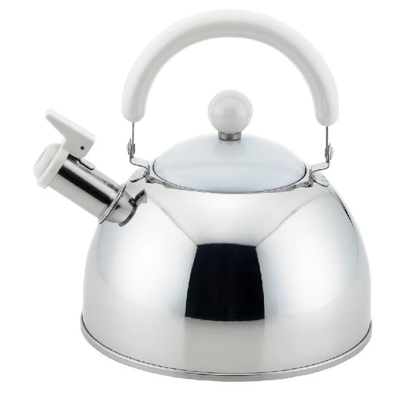 

Yoshikawa Whistling Tea Kettle WaTone SJ1694 WaTone IH200V WAKATAKE White Coffee 1.8L/2.5L Stainless Steel
