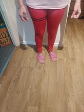 NORMOV-Leggings para mujer, mallas con estampado dorado, mallas deportivas sin transparencias, para entrenamiento, Push Up, oferta especial