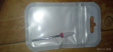Broca de clavo de cerámica para manicura, fresa de 2,35mm, accesorios de taladro, broca para eliminar esmalte para manicura de Gel, 1 ud.