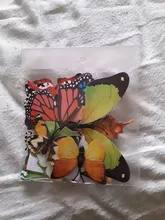 Wall-Stickers House-Decoration Living-Room 12PCS Pvc 3d for Butterfly High-Quality