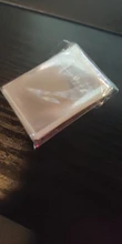 Protector de cartas transparente para juegos de mesa, fundas para tarjetas de colección, 7 tamaños, 300 unids/lote