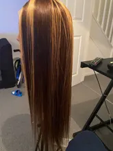 4 27 peluca Ombre hueso recto peluca con malla frontal 13x4 13x6x1 marrón encaje de colores frente pelucas de cabello humano cierre 4x4 peluca 180%