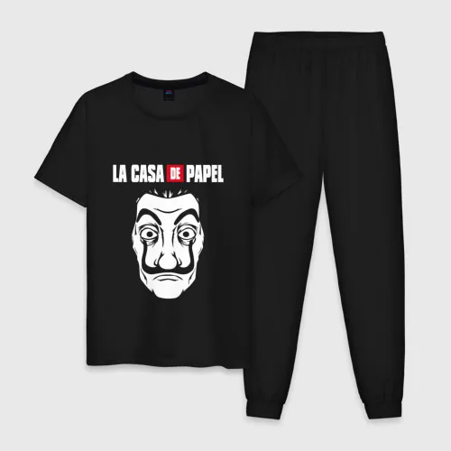 Мужская пижама хлопок La Casa de Papel (Z) | одежда