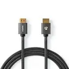 

With Ethernet HDMI Cable High VelocitÃ | Connector HDMIâ „ ¢-HDMIâ „ ¢ | Gray Barrel Connector rifleshot | Braided Cable