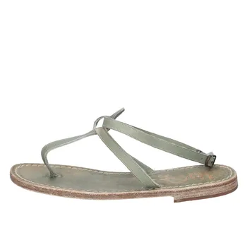 

EDDY DANIELE sandals women leather Green