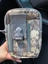 Bolsa táctica Molle Belt EDC para hombre, riñonera pequeña militar para correr, bolsillo, Camping, monedero móvil, bolsas de herramientas de viaje