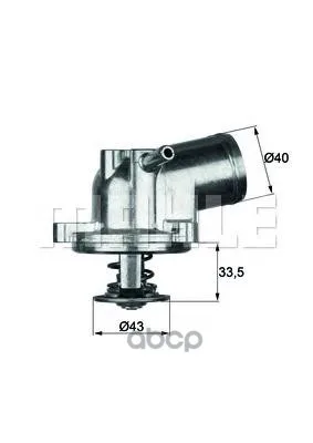 Термостат Mb W202/S202/C208/W210/Sprinter 1.8-2.3 96-01 Mahle/Knecht Ti2187 Mahle/Knecht арт. TI2187