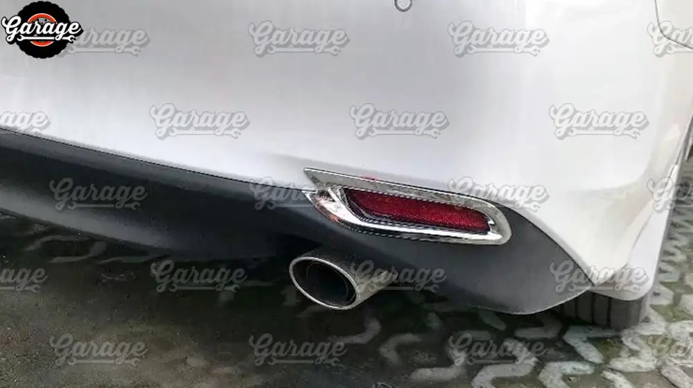 Накладки для задних противотуманных фар vol.2 чехол для Toyota Camry-ABS пластик литье 1 комплект/2 шт. украшение автомобиля Стайлинг