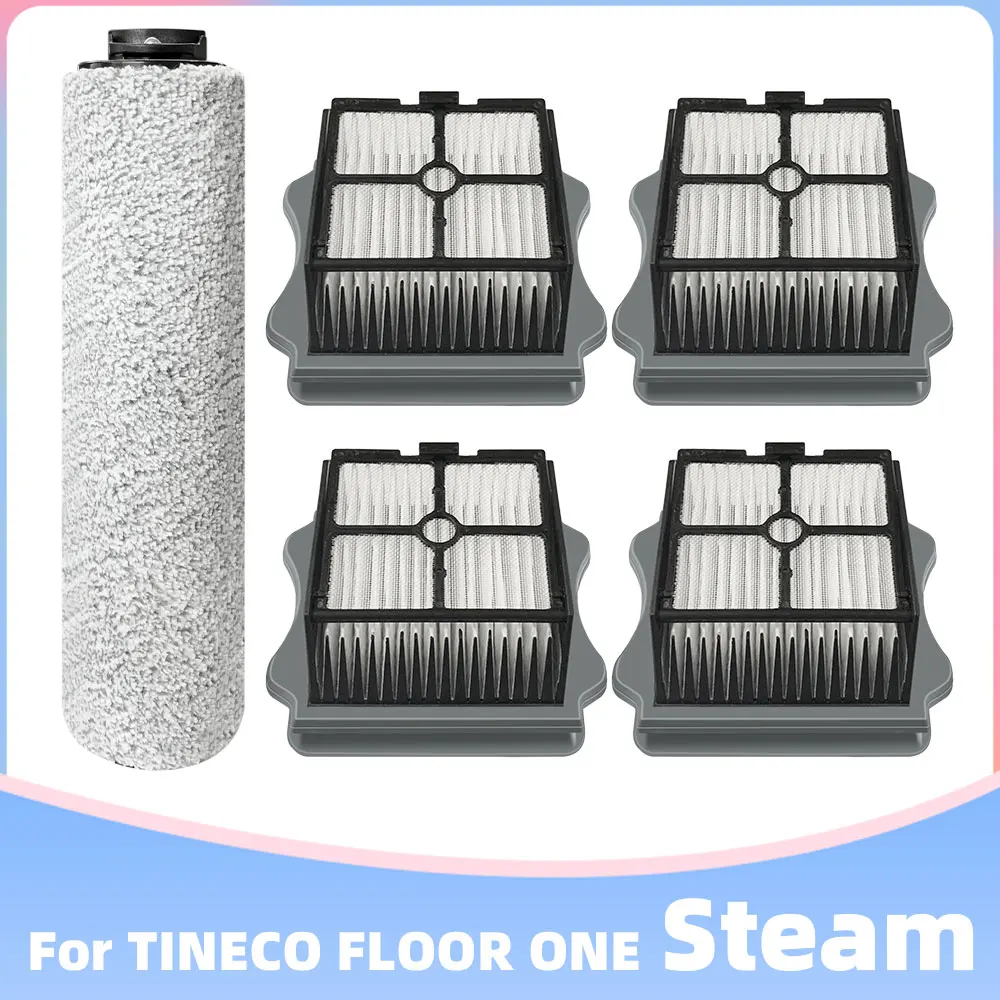 Compatible For TINECO FLOOR ONE Steam Cordless Wet Dry Floor Washer Handheld Roller Brush Hepa Filter Vacuum Cleaner Spare Parts cyclone cone assembly for jimmy jv83 cordless handheld vacuum cleaner