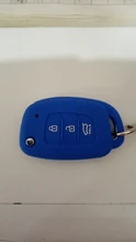 Funda de silicona titular de la clave para Hyundai Solaris Creta Ix25 Kona Tucson Sonata I40 Elantra Ix35 I20 Ix45 2019 clave Set de fundas