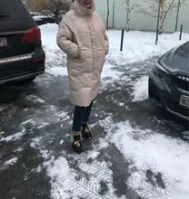 Down-Jacket Coat Yellow Winter Women Outerwear Snow FTLZZ Warm Blue Long 90%White-Duck-Down