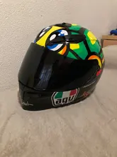 Casco Visor para AGV K5 K3SV motocicleta desmontable casco gafas moto casco lente Motocross Visor de cara completa