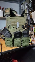 Bolsa de revista táctica Molle para Ar15 M4 5,56 7,62 9mm escorpión rápido Mag de liberación rápida Mag TPR funda con cubierta caja de engranaje de caza