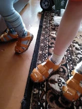 MHYONS 2020 zapatos de verano para bebés sandalias de playa para niños de cuero suave inferior antideslizante zapatos de seguridad de Punta cerrada zapatos para niños