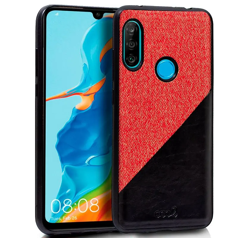 Купить Двухцветный красный чехол для Huawei P30 Lite  Мобильные телефоны и аксессуары | Бамперы (10000002347685)