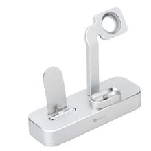 Док-станция COTEetCI Base19 CS7201 для Apple Watch, iPhone, AirPods(Серебро