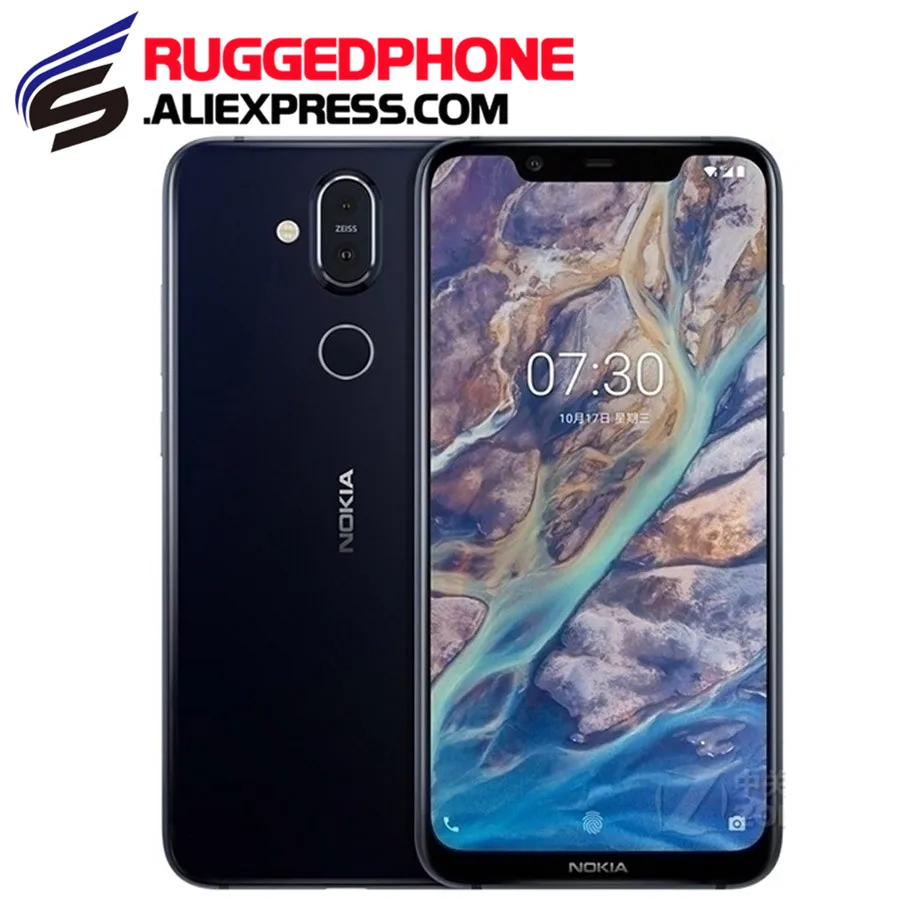 NOKIA X7 Snapdragon 710 ram 4G rom 64G TA 1131 6 18 дюймов Восьмиядерный 3500 мАч Быстрая зарядка OTG