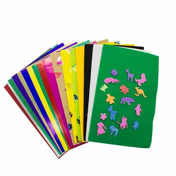 

Set for creativity with felt, paper and stickers