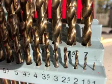 Broca giratoria de mango recto de cobalto, alta calidad, hss-co M35, Accesorios de herramientas eléctricas para perforación de Metal y acero inoxidable