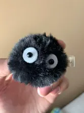 LLavero de Totoro para seguidores del cómic, accesorio con diseño de hada del polvo, apto para bolso, amuletos, monedero, Miyazaki Hayao