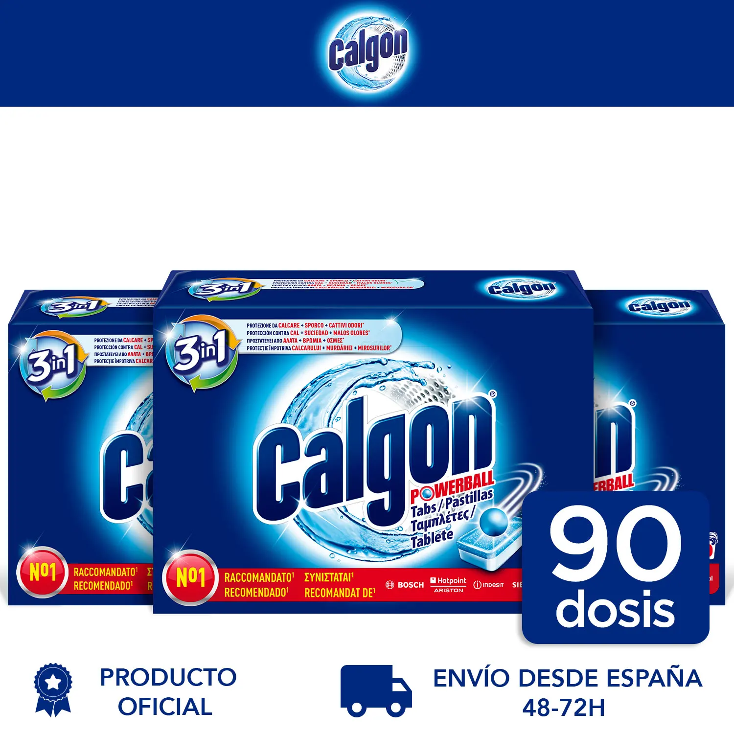 Calgon, antical lavadora y elimina malos olores, formato pastillas - Pack  de 3 x 30 - 90 pastillas - AliExpress