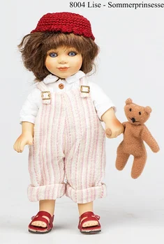 

Porcelain Doll Lise (Princess of summer), 18 cm 18 cm