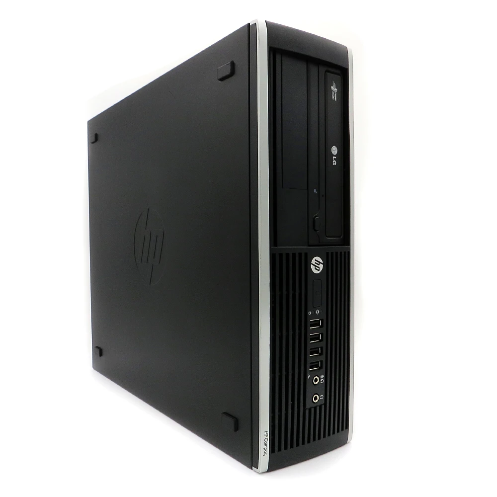 Computer desktop HP 8300 SFF i5-3470 8GB-RAM SSD 120GB DVD/RW Windows 10 Pro update. Reconditioned