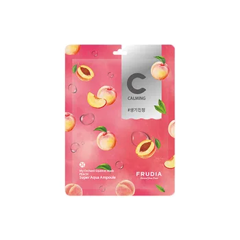 

Facial Mask - My Orchard Squeeze Mask Peach Frudia тени, maquillaje, маска, корейская косметика, патчи для глаз, бальзам для губ