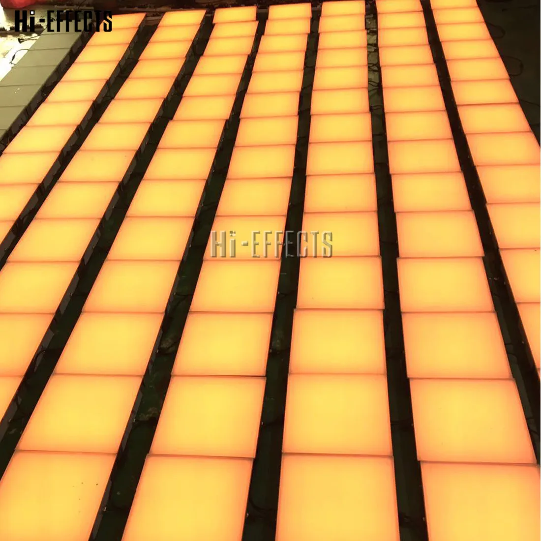 

40pcs/lot LED Disco Dance Floor Interactive Dance Floor Projetor for DJ Wedding SD Control Light Up Dance Floor Stage Lightinght