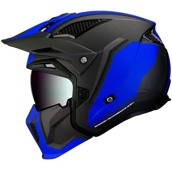 

HELMET MT STREETFIGHTER TWIN blue matte