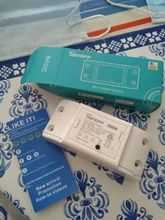 Sonoff-Interruptor de luz inteligente con control remoto, conmutador básico universal DIY 10A wifi inalámbrico, funciona con Alexa, 3 unidades