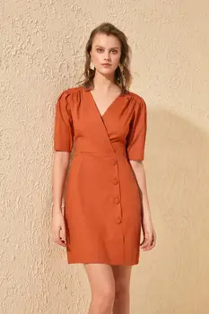 

Trendyol Button Double Breasted Dress TWOSS20EL0275