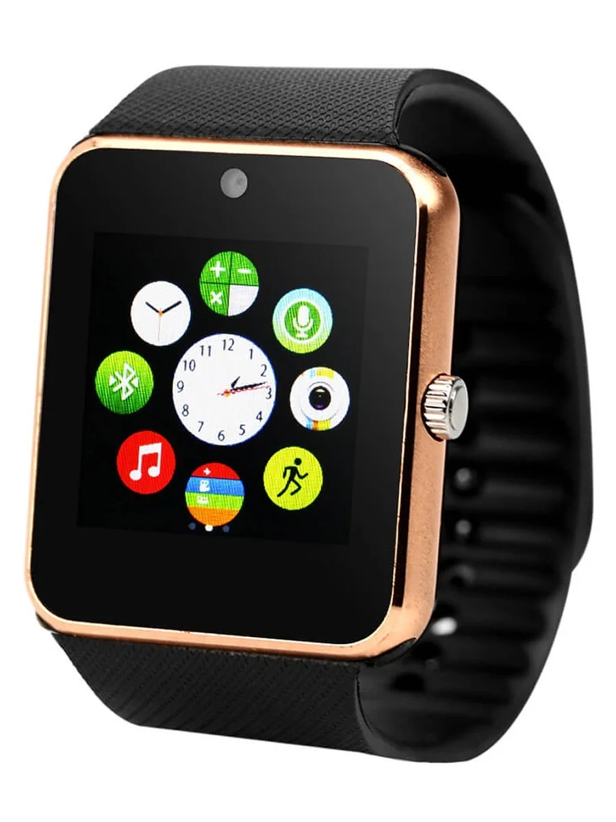 Часы CARCAM SMART WATCH GT08 Gold|Смарт-часы| |