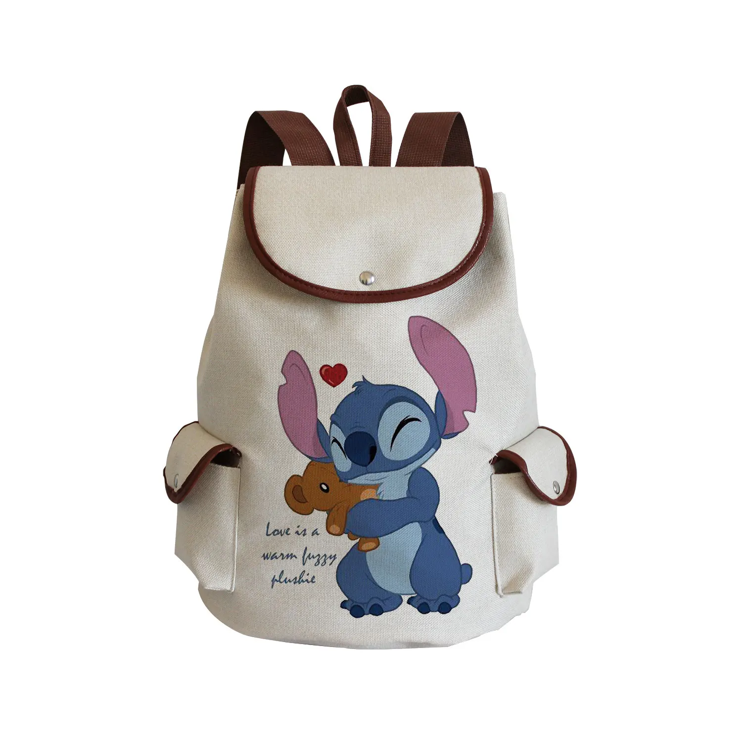 Модный льняной школьный рюкзак Disney для мальчиков и девочек мультяшный ранец книг