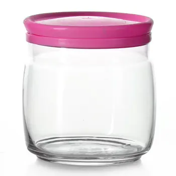 

Bank of Czech 3 PCs. 500 ml with pink plastic lids