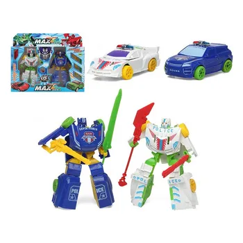 

Robot car Max Hero (2 uds) White Blue 112628 (2 Uds)