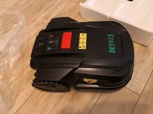 DEVVIS-cortacésped Robot H750T de 7ª generación, para césped pequeño, actualizado con batería de litio de 4,4 ah, Wifi, horario, giroscopio, 2021