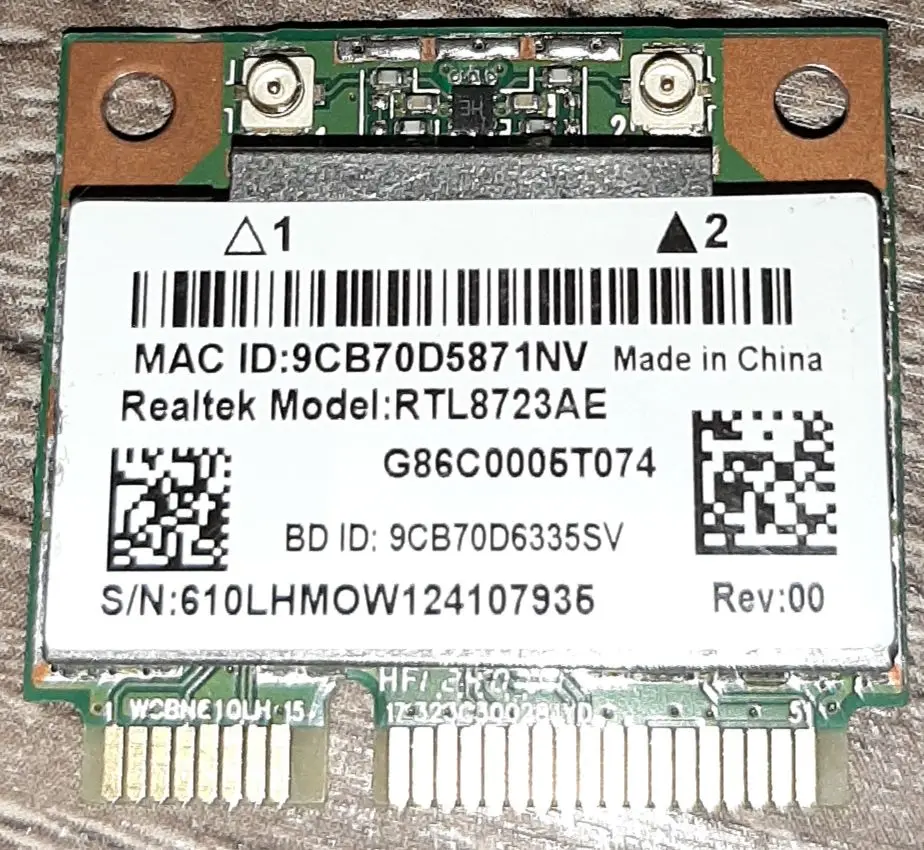 Rtl8723ae wireless lan. Rtl8723ae wireless lan