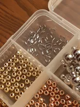 Protectores de alambre de acero inoxidable, 30 Uds., protectores de cables, ganchos en forma de U, conector para fabricación de joyas