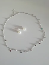 Collar de Gargantilla redonda geométrica de Plata de Ley 925 auténtica para mujer, joyería fina minimalista, accesorios para regalo