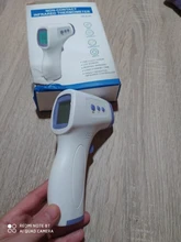 Termómetro Digital infrarrojo sin contacto para adultos y bebés, pistola electrónica de temperatura corporal para fiebre láser con pantalla Lcd