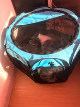 Shade-Cover Tent Playpen Kennel Dog Crate Foldable Outdoor Waterproof Nest Mesh Pet-Dog