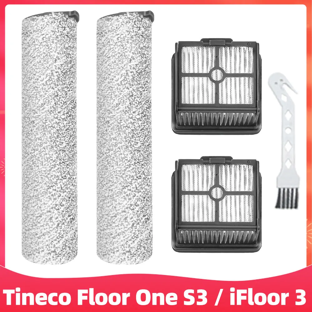 Universal Roller Brush and HEPA Filter Vacuum Cleaner Replacement Accessories