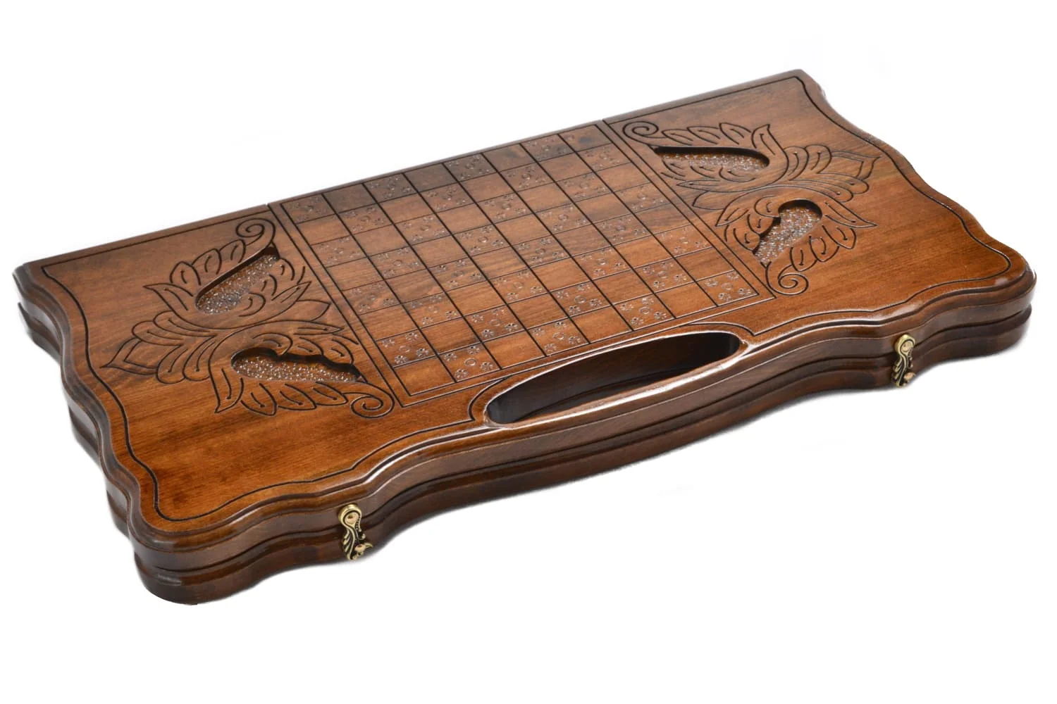 Рисунок 4 - Нарды резные "Оскал Медведя " большие 60